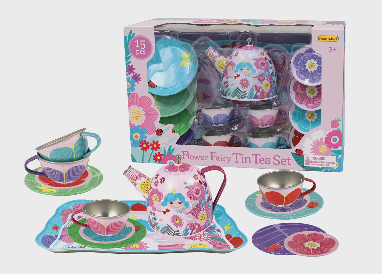 Flower Fairy Tin Tea Set