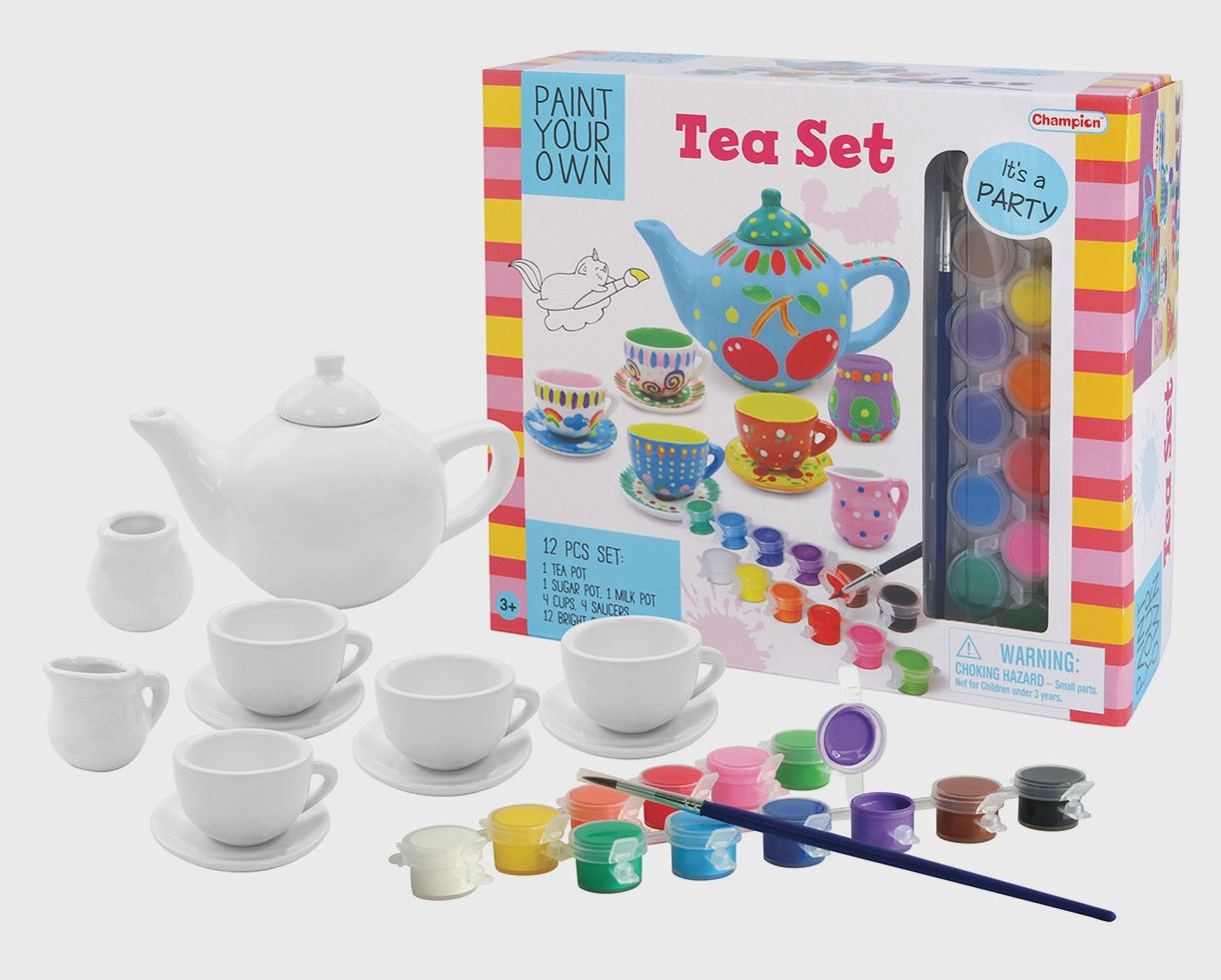 Paint Your Own Tea Set