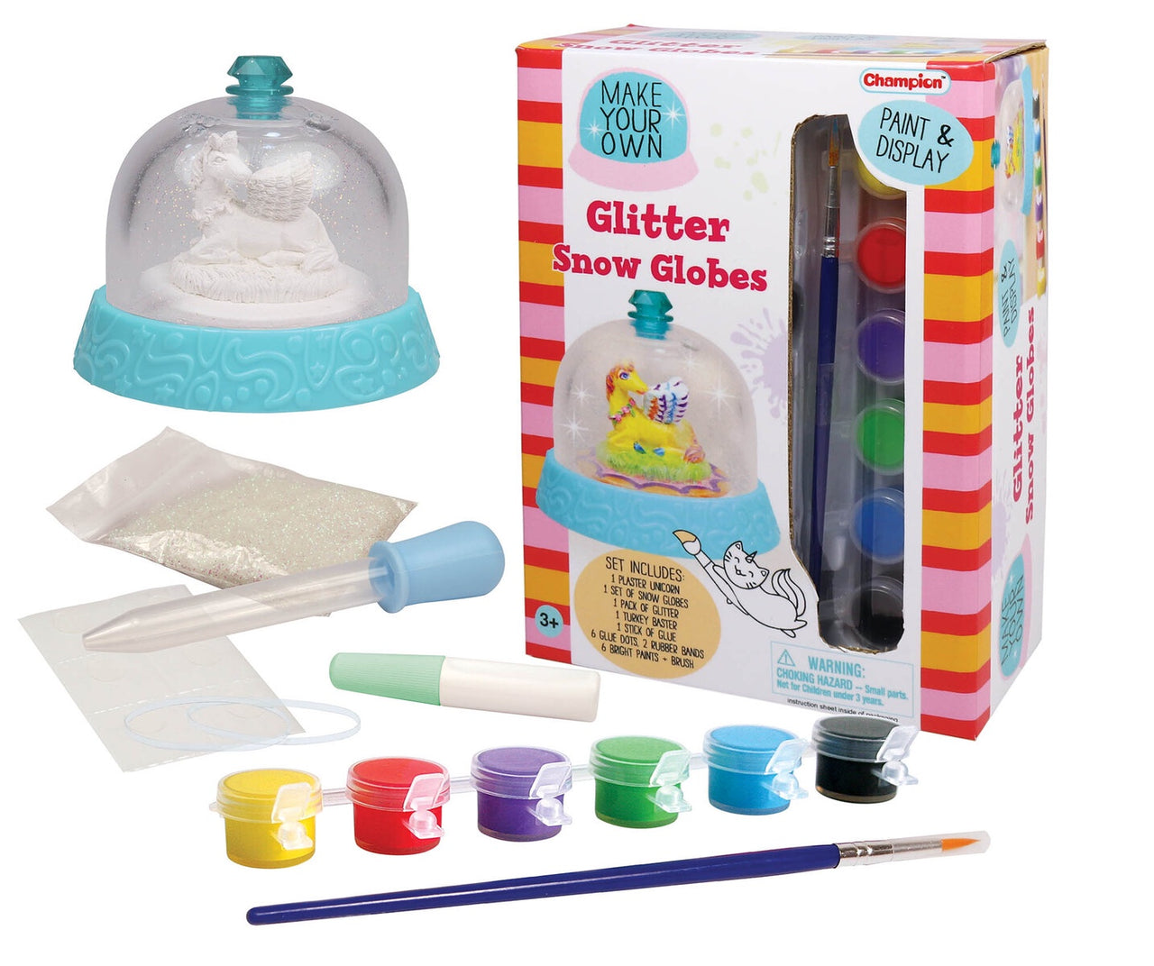 Make Your Own Glitter Snow Globe