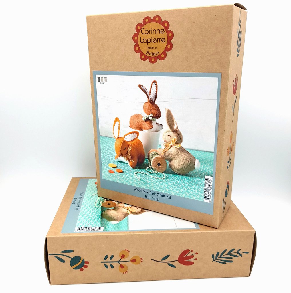 Felt Sewing Kit - Bunnies