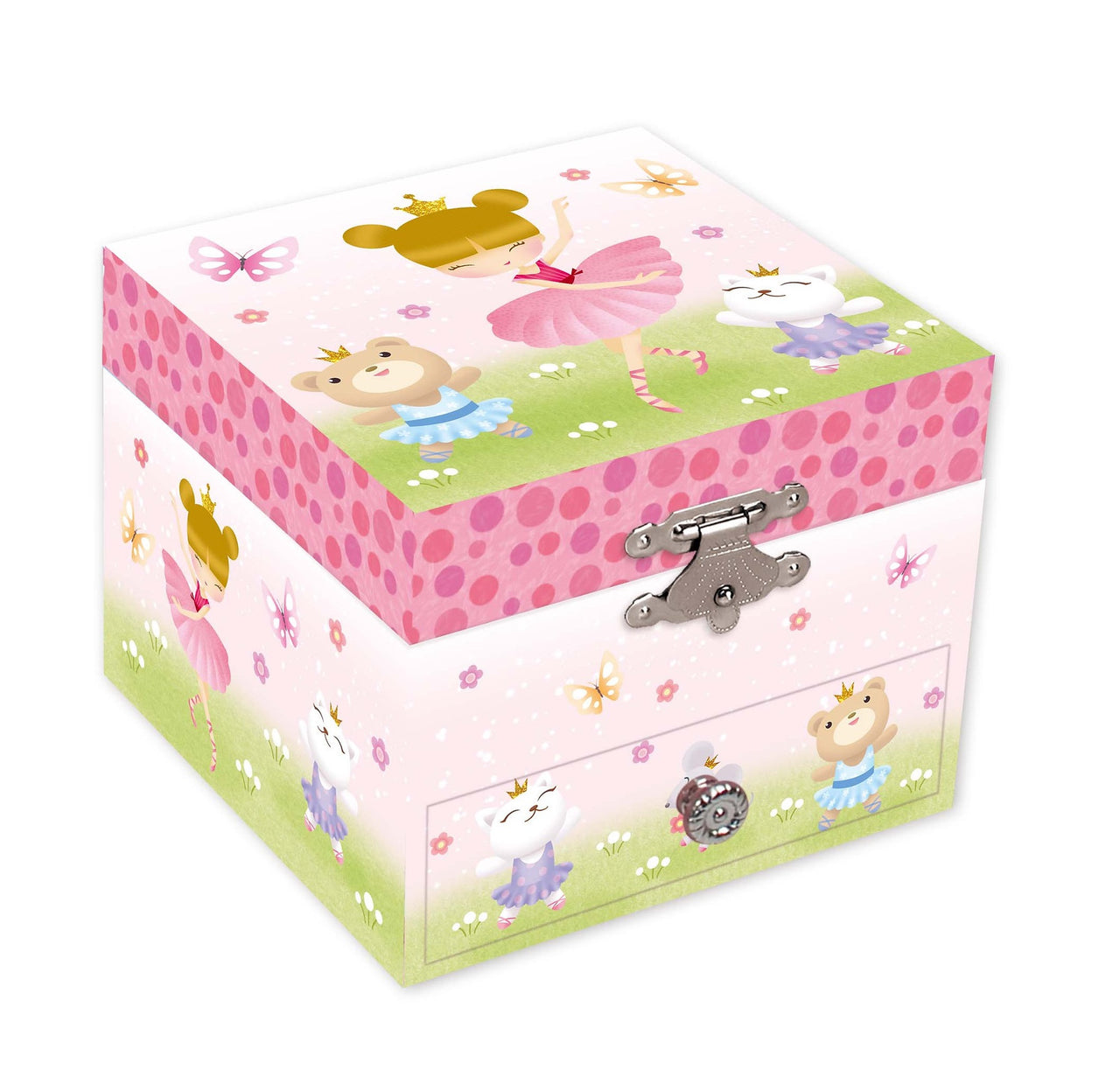 Musical Jewellery Box Small Square