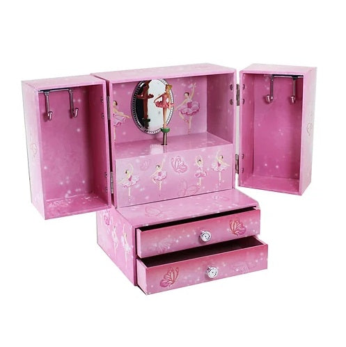 Musical Jewellery Box - Ballet Wardrobe