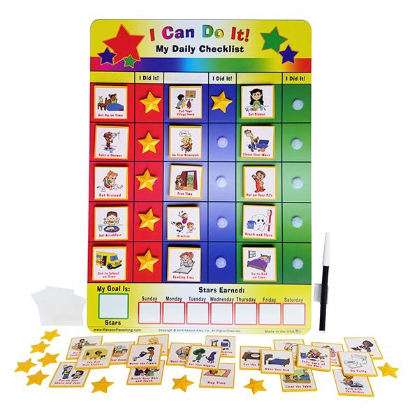 I Can Do It Daily Checklist