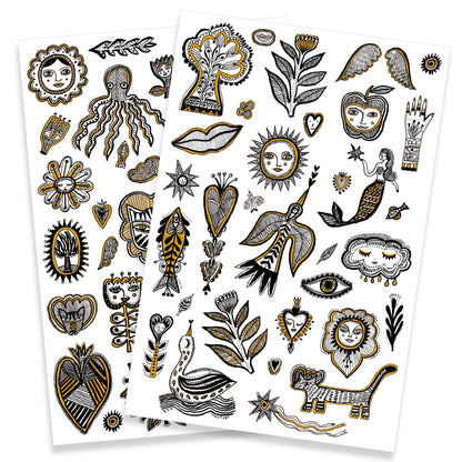 Tattoos - Golden Chic