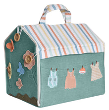 Home Sweet Home - Doll House with Wooden Furniture and Doll
