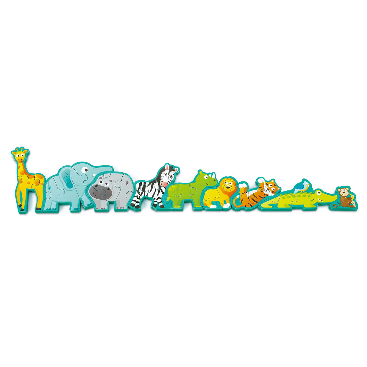 Alphabet & Animal Parade Double Sided Puzzle