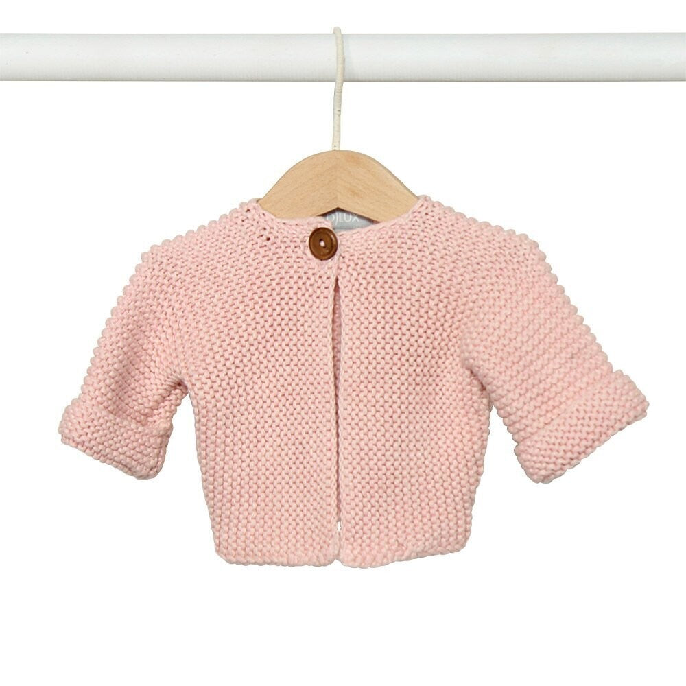 Elf Garter Stitch Baby Cardigan