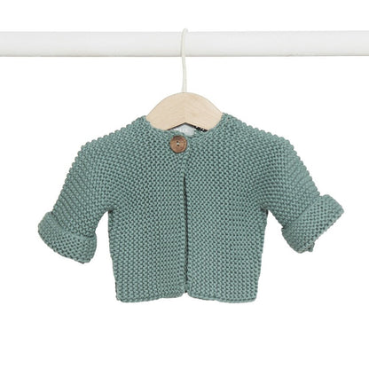 Elf Garter Stitch Baby Cardigan