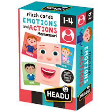 Montessori Flashcards Emotions and Actions