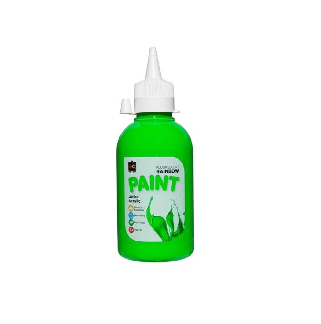Junior Acrylic Fluorescent Rainbow Paint