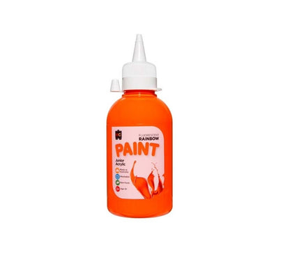 Junior Acrylic Fluorescent Rainbow Paint