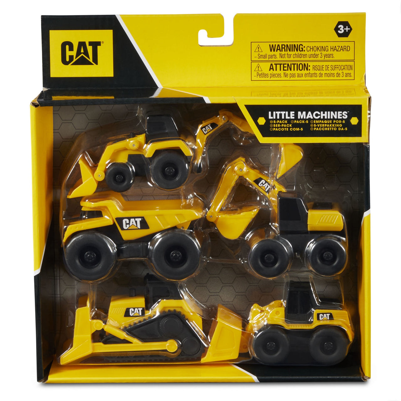 CAT Mini Machines 5 pk