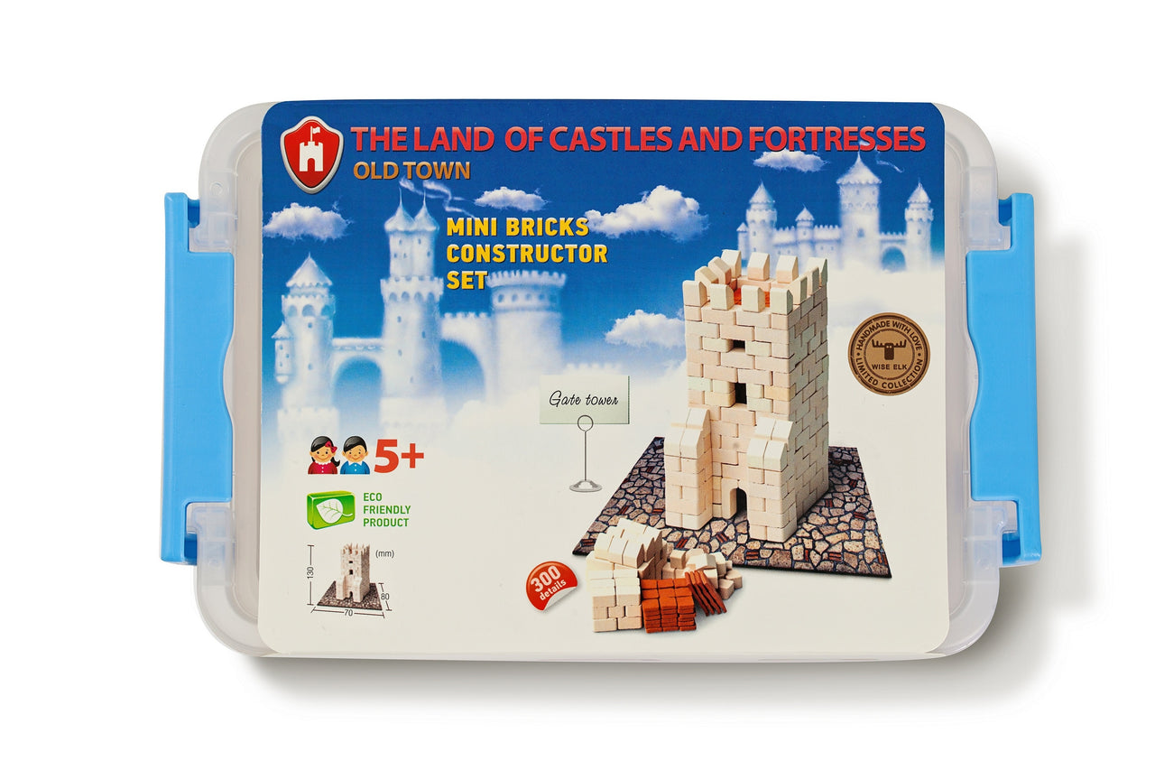 Mini Brick Construction Set - Gate Tower