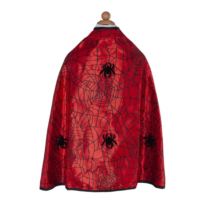 Reversible Spider & Bat Cape with Mask - Size 4-6