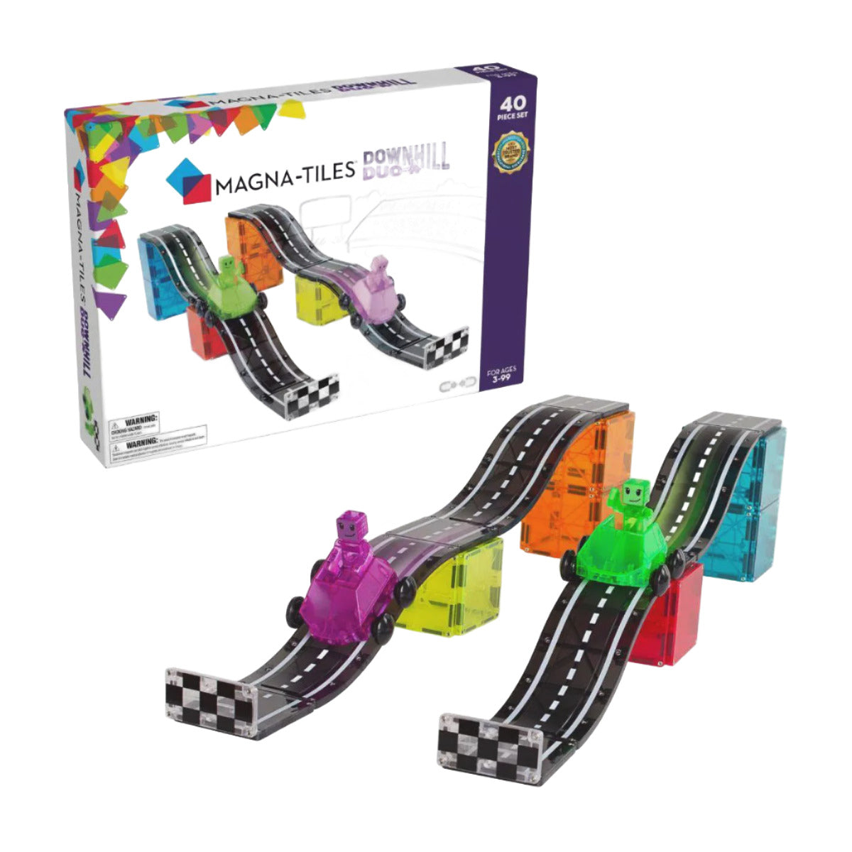 Magna-Tiles Downhill Duo 40 pc Set