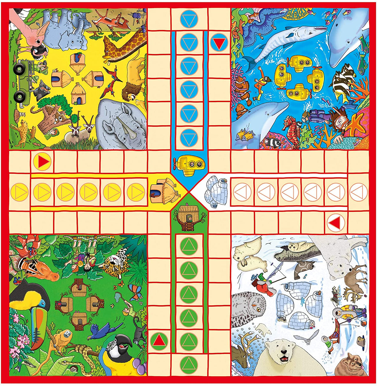 Snakes & Ladders and Ludo Game Set