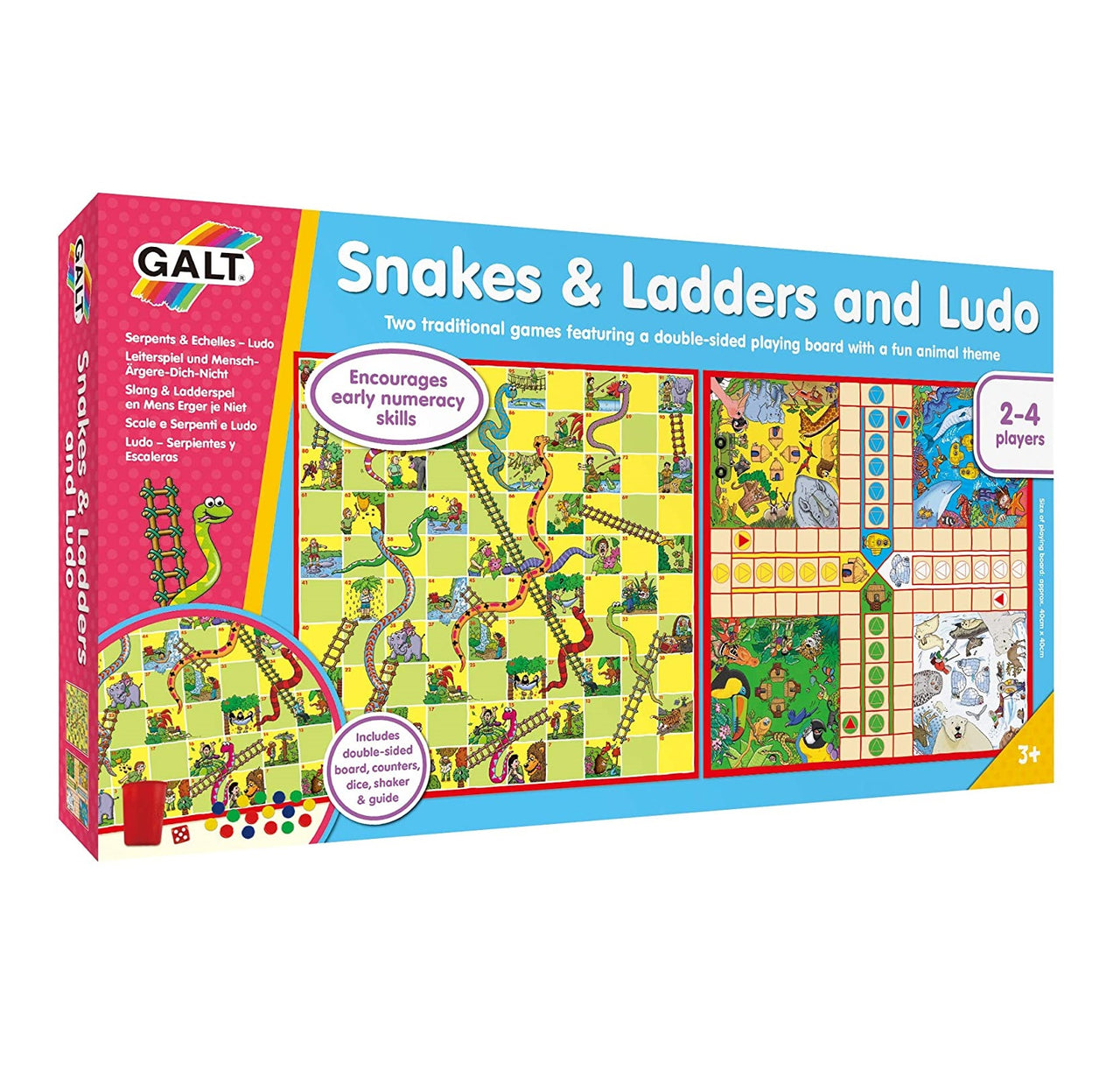 Snakes & Ladders and Ludo Game Set