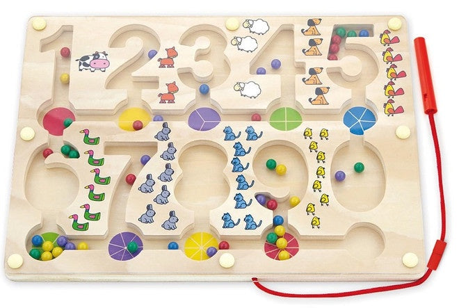Magnetic Bead Trace - Numbers