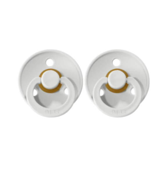 Round Pacifier Dummies Size 1 (0-6 Months) - 2pk