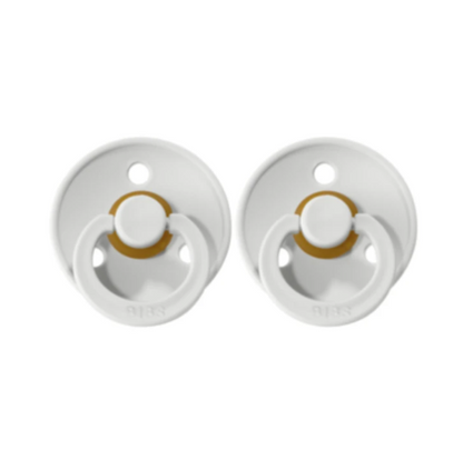Round Pacifier Dummies Size 1 (0-6 Months) - 2pk