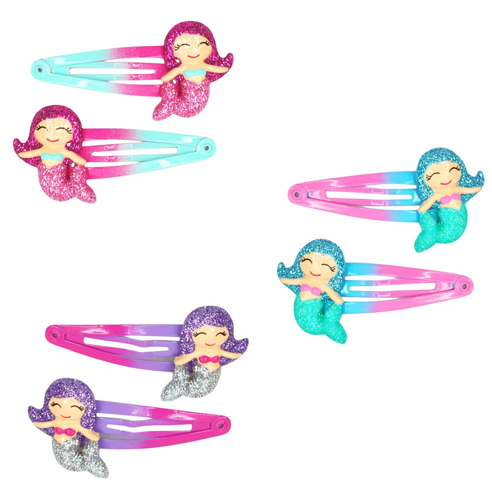 Hair Clips 2pk - Mermaid