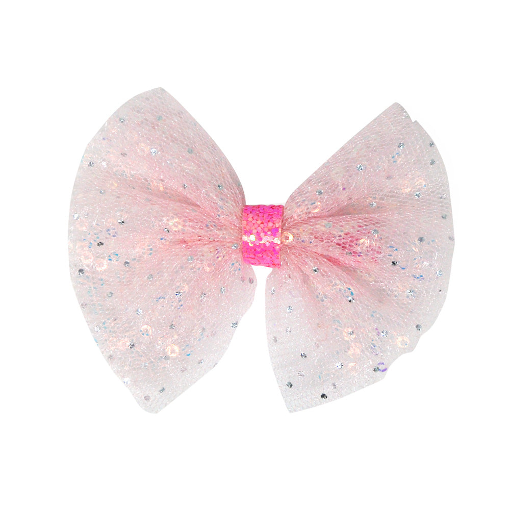 Moonlight Ballet Bow Hair Clip