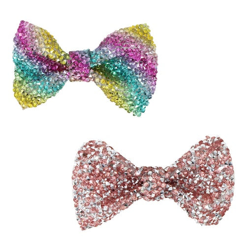 Encrusted Gemstone Hairbow