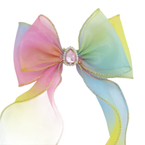 Rainbow Butterfly Bow Hairclip