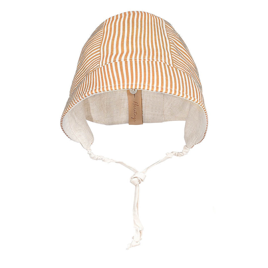 Heritage Seeker Reversible Bonnet - Frankie/Flax