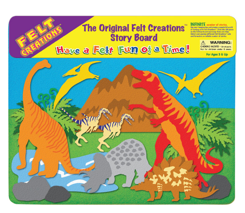 Felt - Prehistoric Dinosaurs