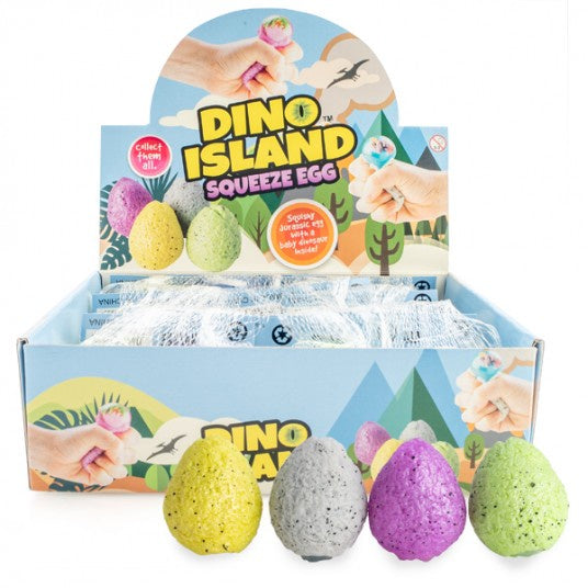 Dino Island Squeeze Egg