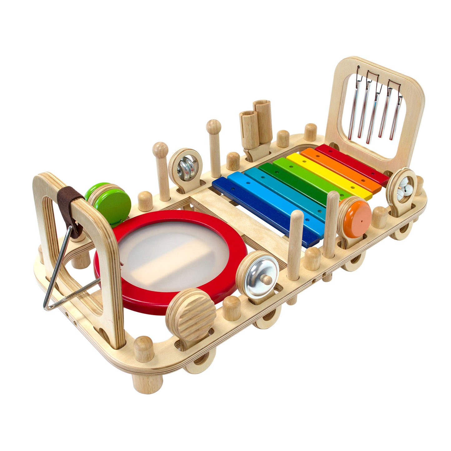 Melody Mix Bench & Wall Toy - Primary