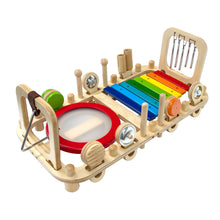 Melody Mix Bench & Wall Toy - Primary