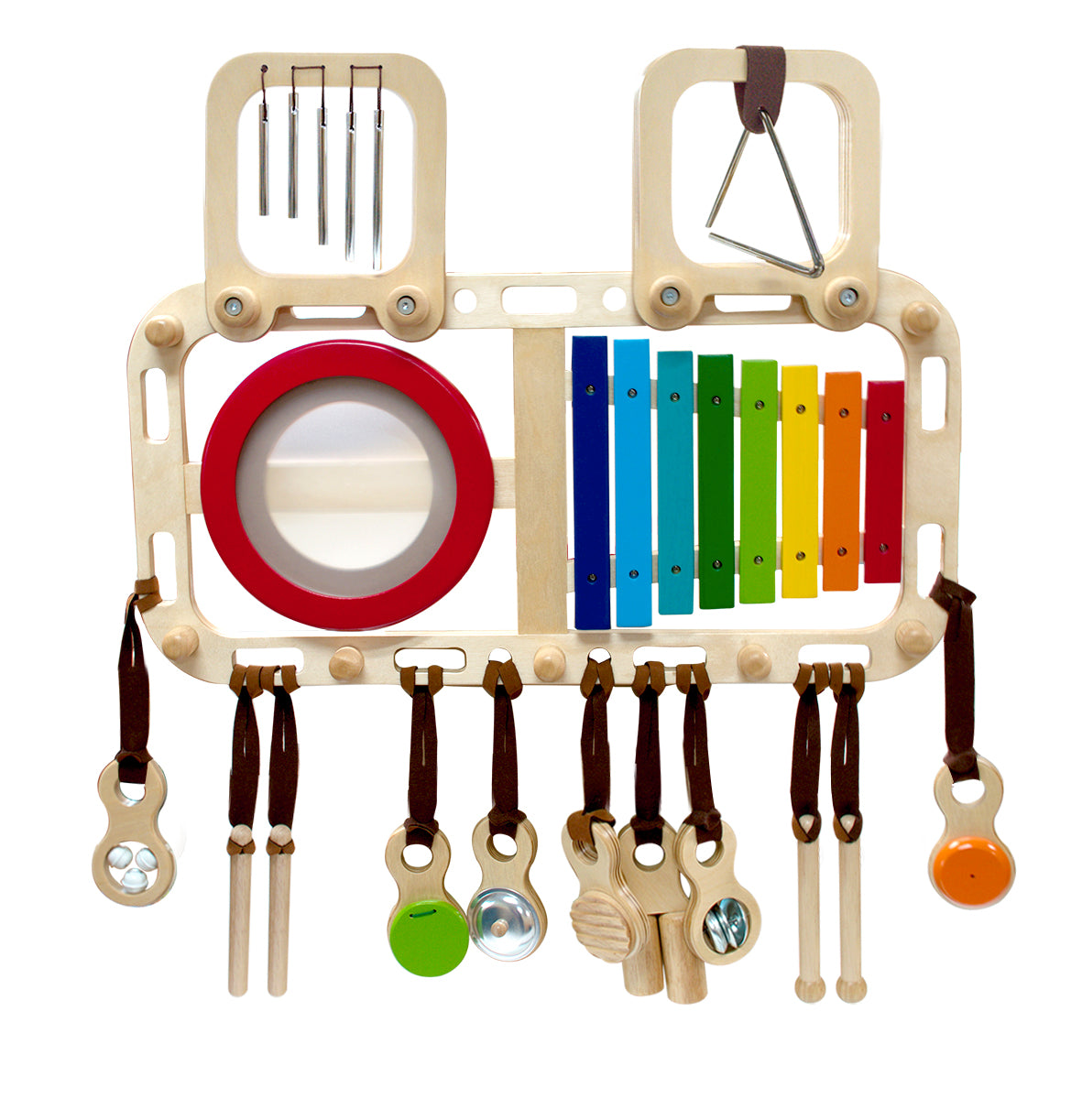 Melody Mix Bench & Wall Toy - Primary