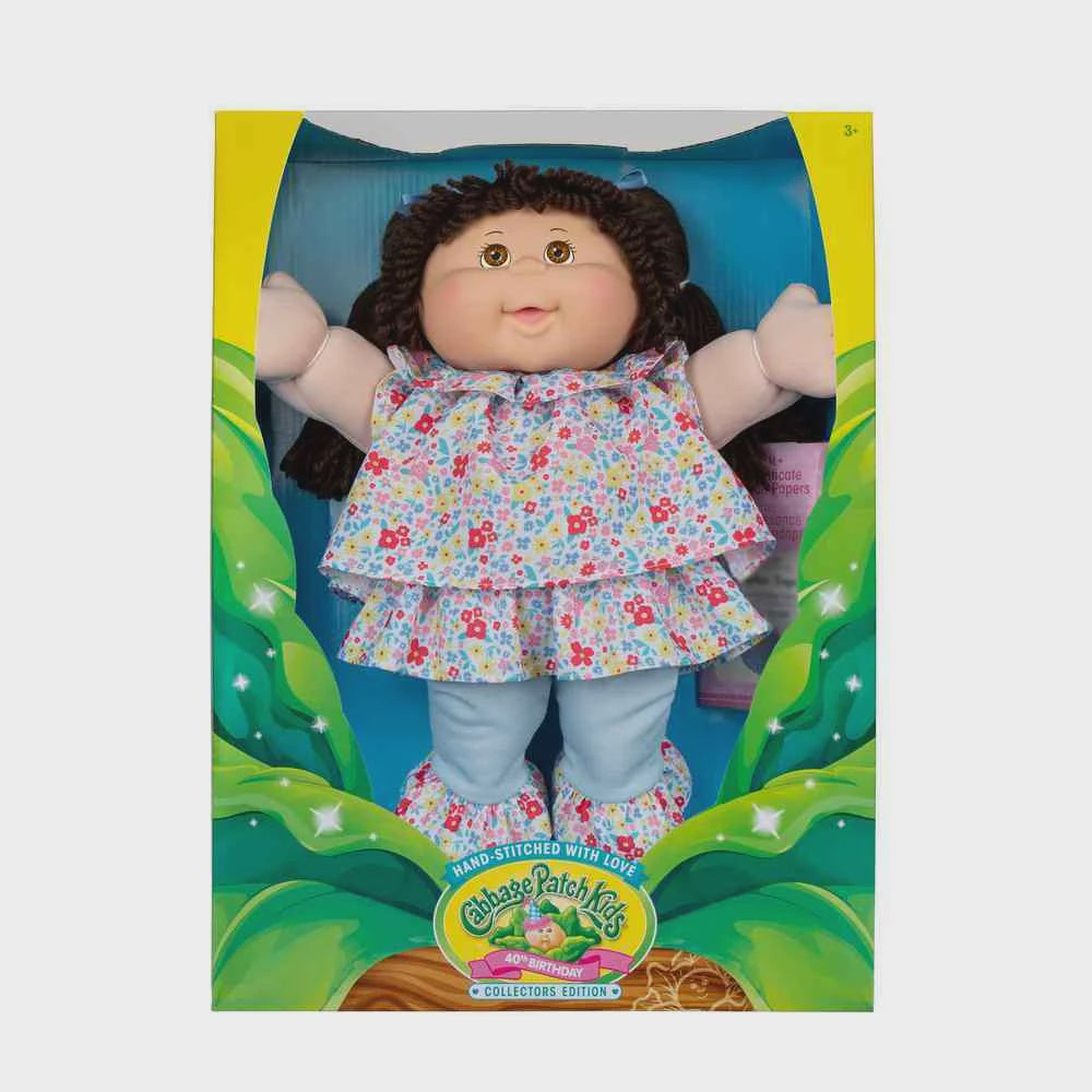 Cabbage Patch Kids - 40th Anniversary Doll (Brown Hair)
