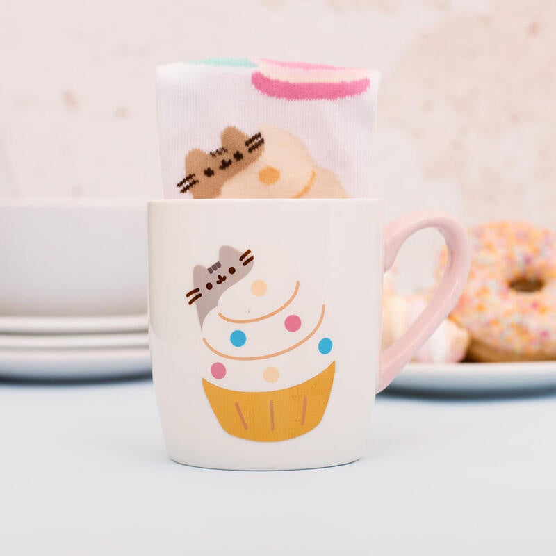 Pusheen - Socks in Mug Gift Set Gold