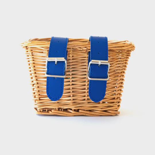 Kid's Wicker Bike & Scooter Basket