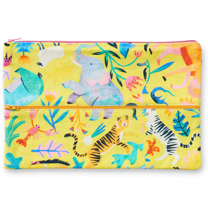 Cotton Zip Pencil case