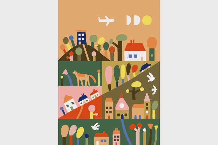 Kids Paint By Numbers  - Outside The City