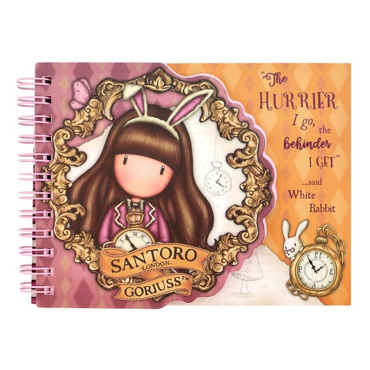 Gorjuss Layered Wirobound Notebook