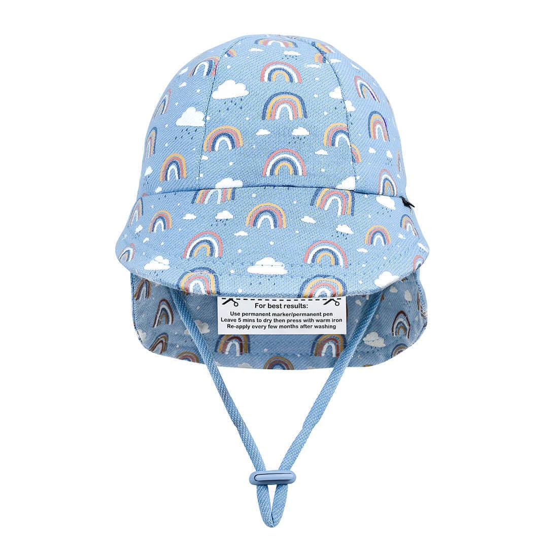 Legionnaire Hat - Rainbow (Pale Blue)