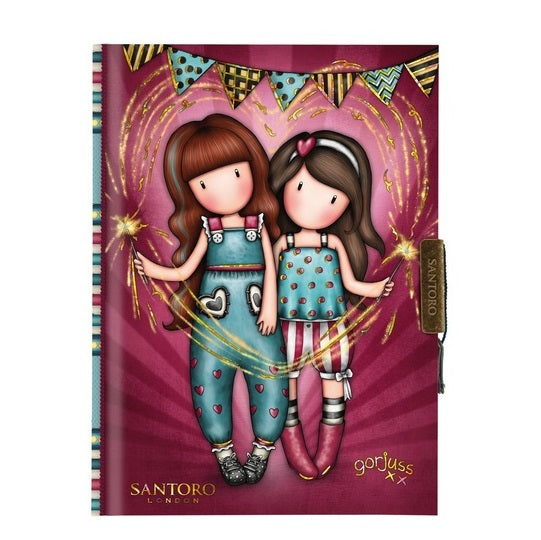 Gorjuss Lockable Notebook