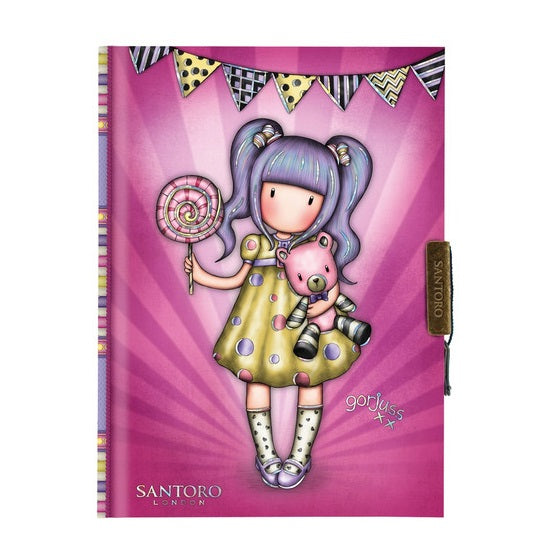 Gorjuss Lockable Notebook