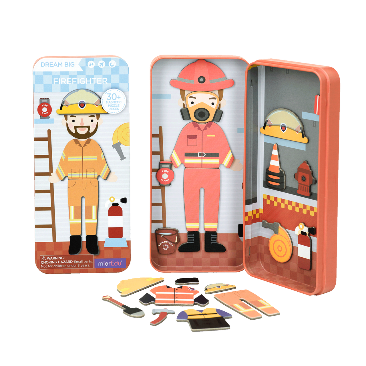 Magnetic Puzzle Box - Firefighter