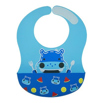 Wide Coverage silicone Bib