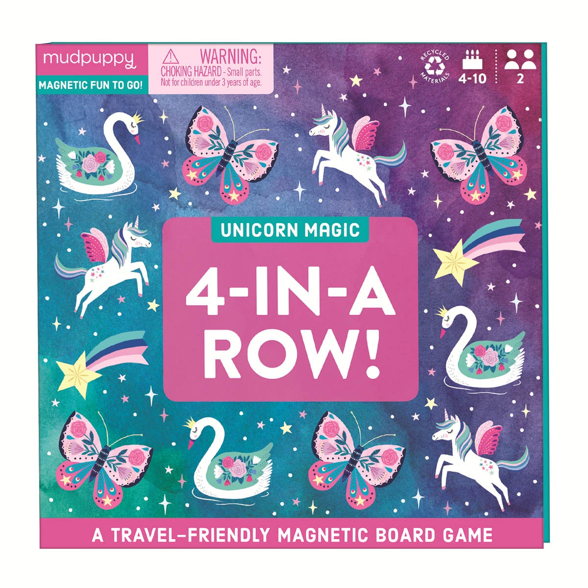 4-In-A-Row Magnetic Game
