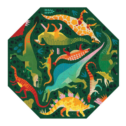 300pc Octogon Dinosaur Puzzle