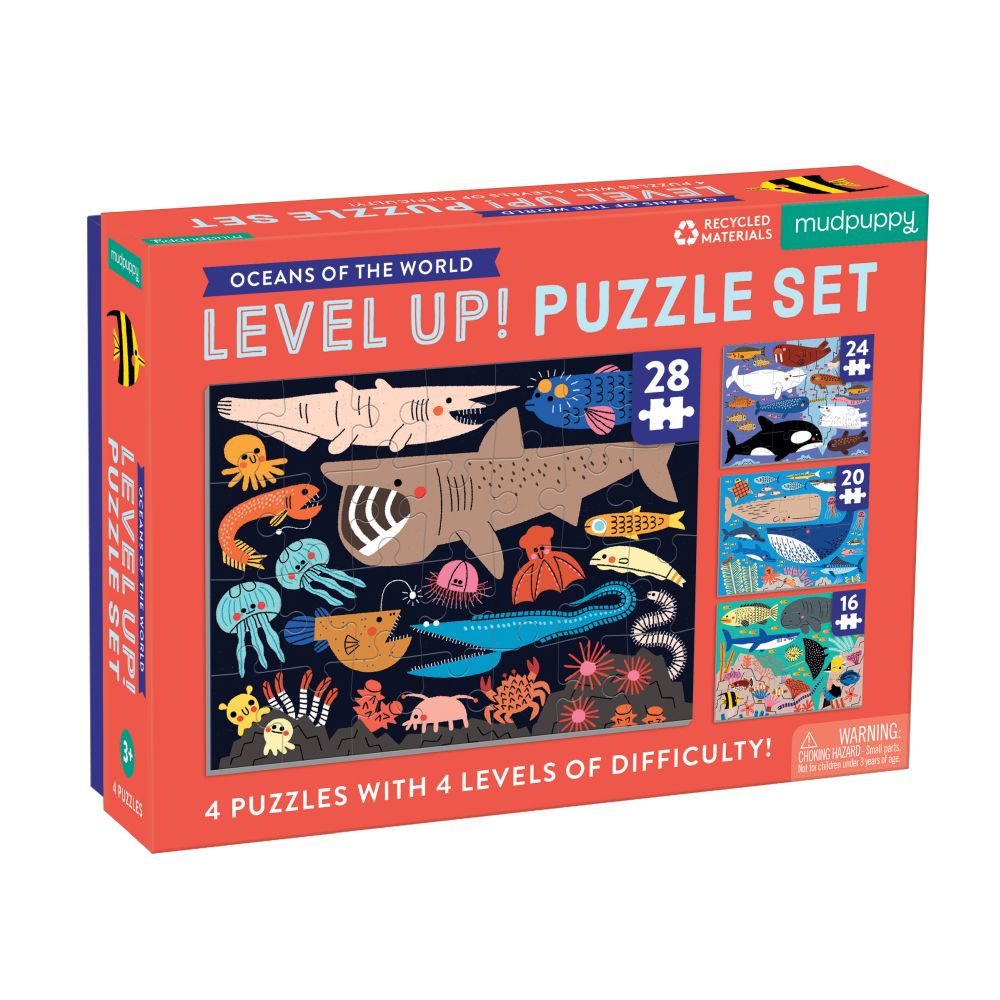 Level Up Puzzle Set - 4 puzzles
