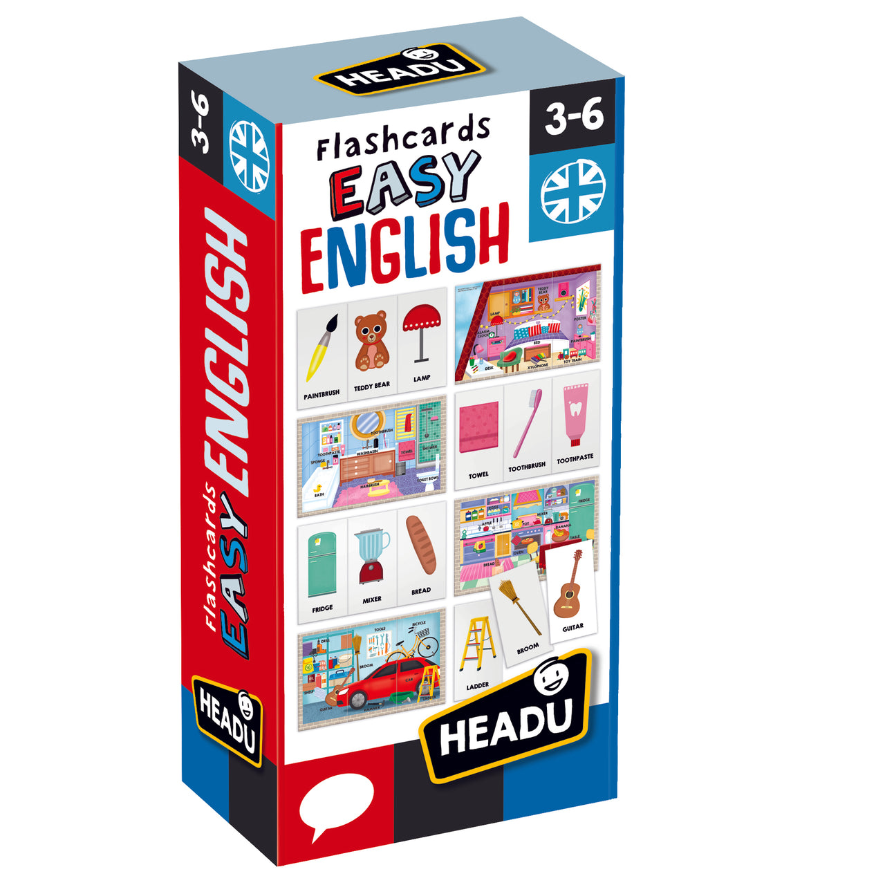 Montessori Flashcards - Easy English