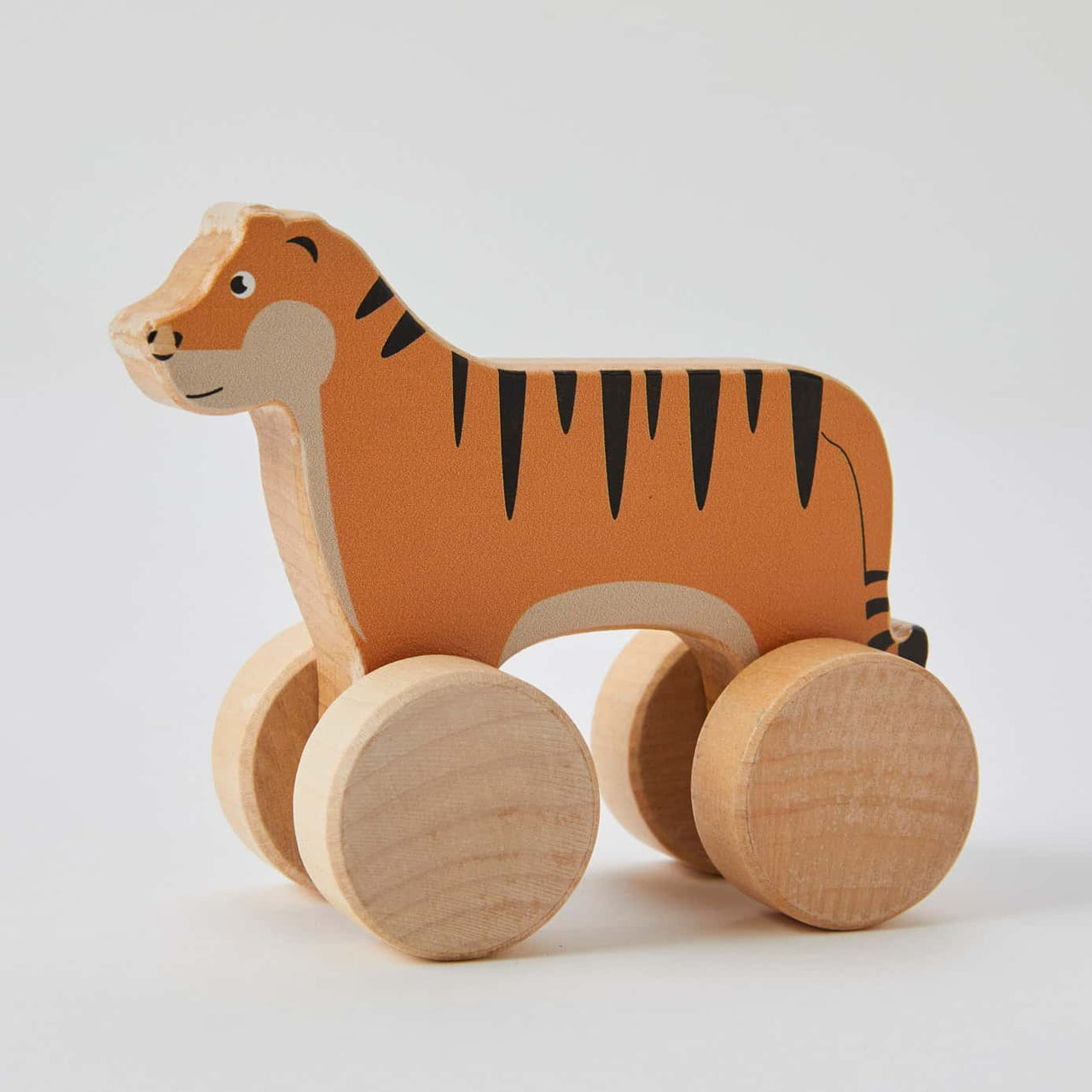 Rolling wooden animal - assorted